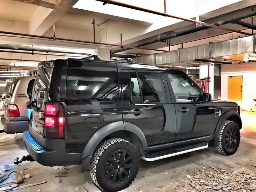 Автомобиль ABS Передние фары+ задний фонарь Крышка лампы Накладка для Land rover discovery 3 LR3 2004 2005 2006 2007 2008 2009