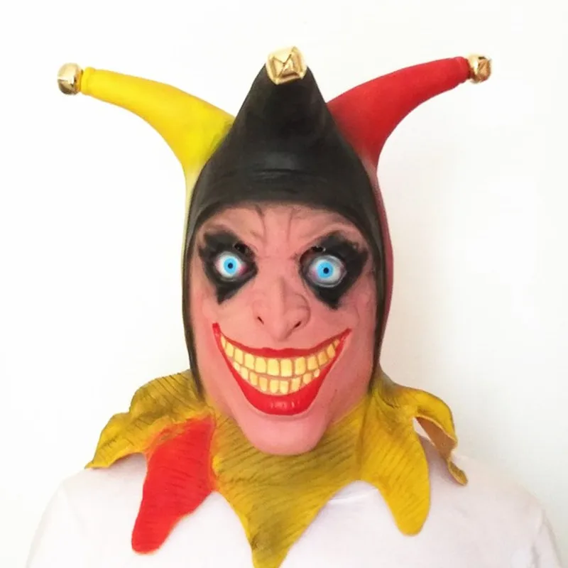 

Deluxe Quality Comic Halloween Masks funny Latex Clown Masks