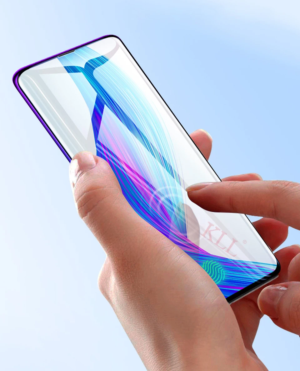 9 H полное покрытие из закаленного стекла для OPPO Realme X Lite 3 Pro Защитное стекло для OPPO Reno Z K3 A9x A9 A1k Защитная пленка для экрана