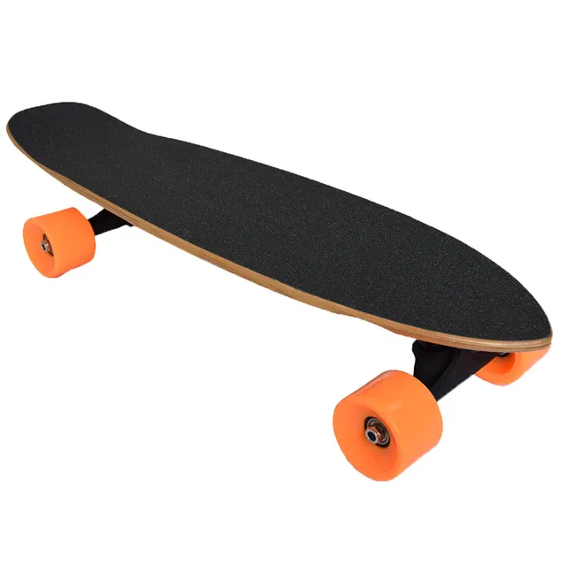 Best price at $241 Cheap Electric Hoverboard Skateboard Boosted Bluetooth wireless Control Maple Panel Rechargeable Long board 4 Wheel Skateboard
