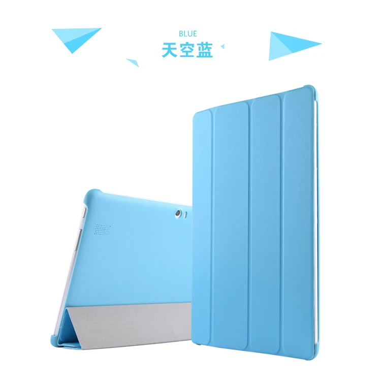 Huawei Mediapad 10 FHD& Link+ чехол, высокое качество,, Смарт 3, складная подставка, из искусственной кожи чехол для huawei 10FHD& Link 10,1'' - Цвет: Sky Blue