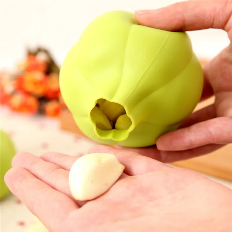 

Silicone Garlic Crusher Kitchen Grater Garlic Peeler Vegetable Fruit Peeler Kitchen Gadgets Cooking Tools The Goods For Kitchen