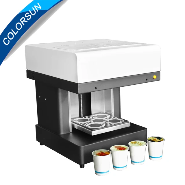 Special Price Colorsun 4 cups Food Inkjet Printer DIY Art Printer For Cake Cappuccino Biscuits Printing Machine Free Ink Special Price Colorsun 4 cups Food Inkjet Printer DIY Art Printer For Cake Cappuccino Biscuits Printing Machine Free Ink