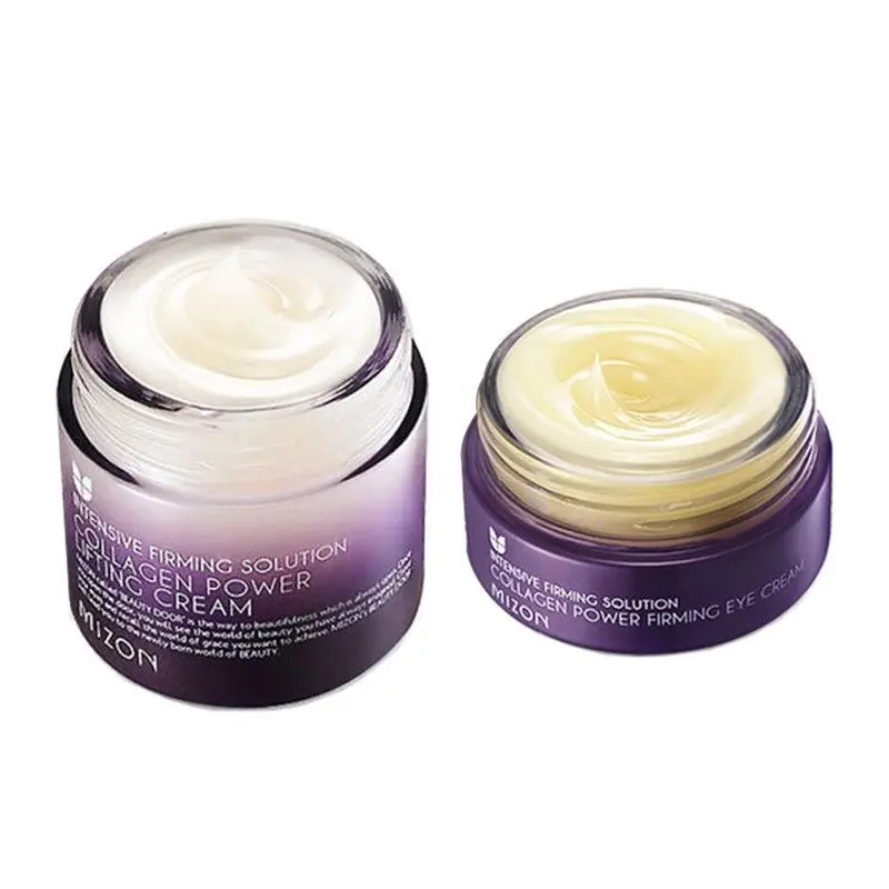 

MIZON Collagen Power Lifting Cream 75ml + Collagen Power Eye Cream 25ml Korean Cosmetics Face Skin Care Set Moisturizing