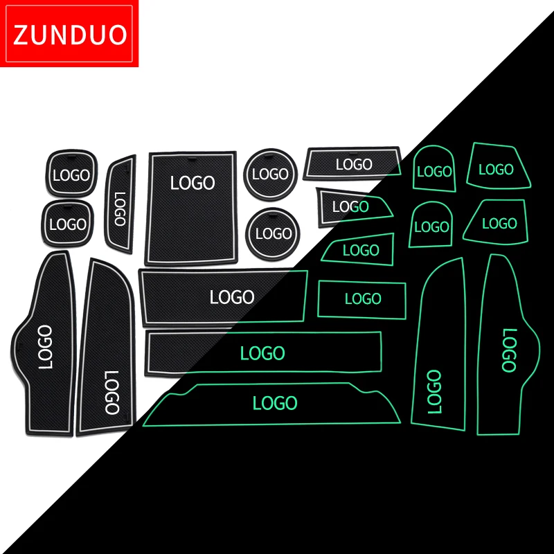 F/ür BMW X3 X4 F25 F26 G01 2011-2020 Silikagel T/ürnut Matte innen rutschfeste Staub Zubeh/ör QSONGL 21 st/ücke Auto Styling Gate Slot pad