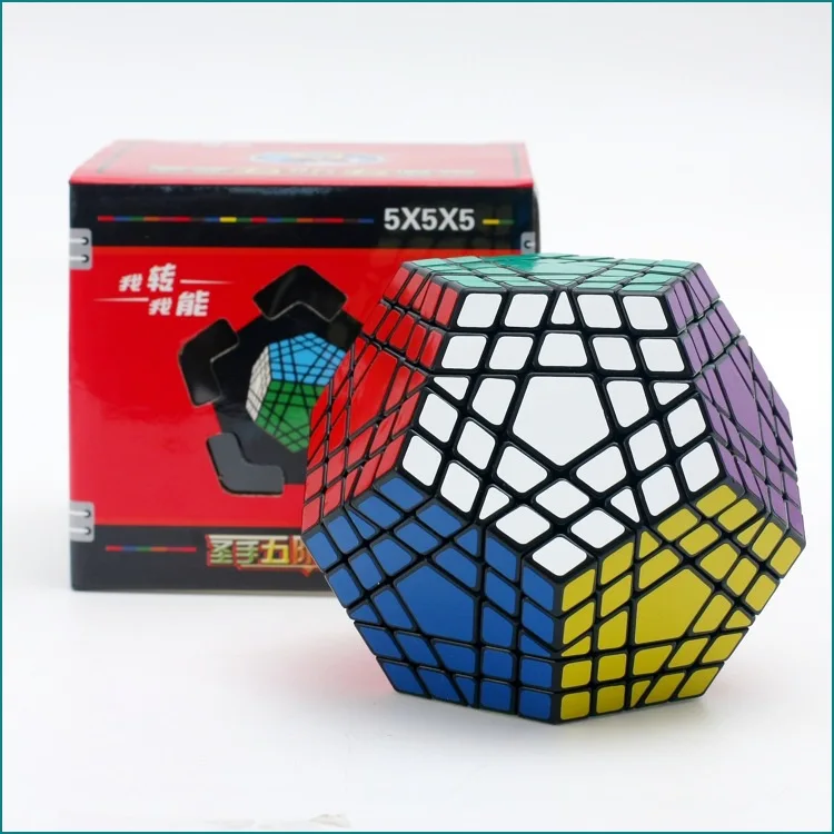 Shengshou 5x5x5 куб магический куб Megaminx Gigaminx 5x5 профессиональный куб додекаэдра твист обучающий пазл развивающие игрушки