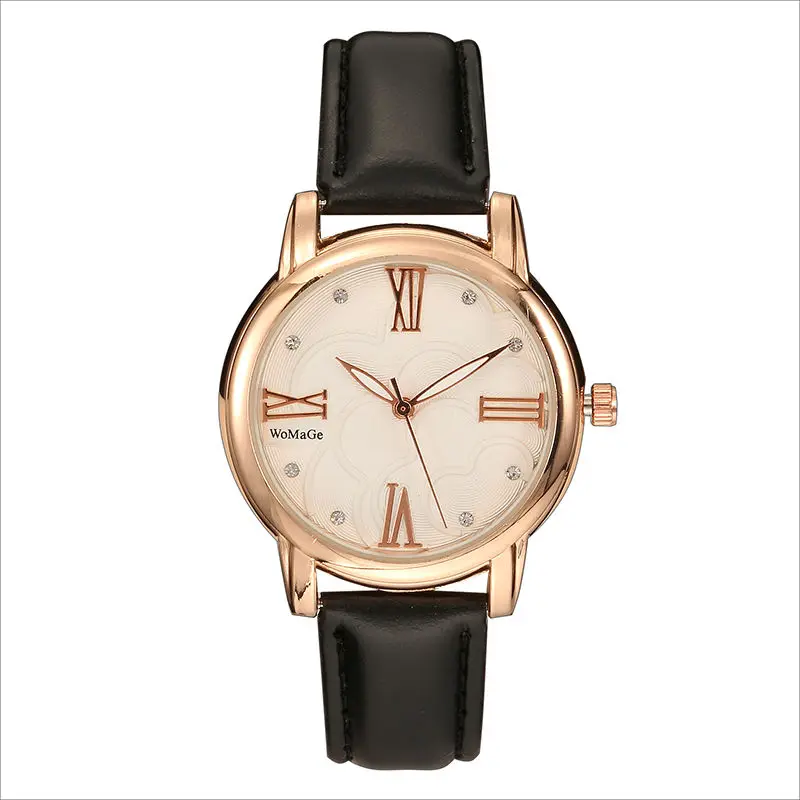 Часы наручные женские кварцевые в римском стиле модные элегантные стильные