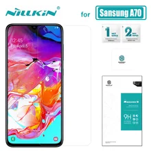 Для samsung Galaxy A70 Стекло Nillkin твердость 9 H сверхтонкое закаленное Стекло Экран протектор для samsung Galaxy A70 Nilkin ультра-тонкий Стекло пленка