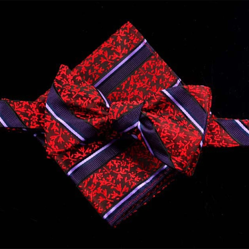 14 видов стилей цветочный Классический Шелковый жаккардовый тканый мужской