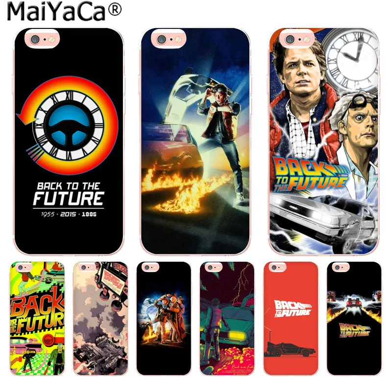 

MaiYaCa movie back to the future Luxury Phone Case cover for Apple iphone 11 pro 8 7 66S Plus X 5S SE XR XS XS MAX Cover