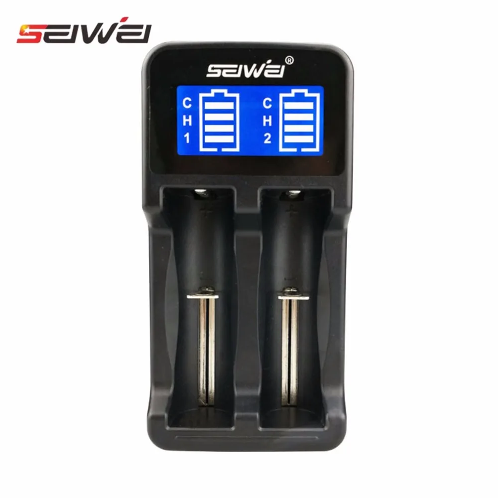 Portable USB Battery Charger Lightweight Fast 2 Slot Smart Battery