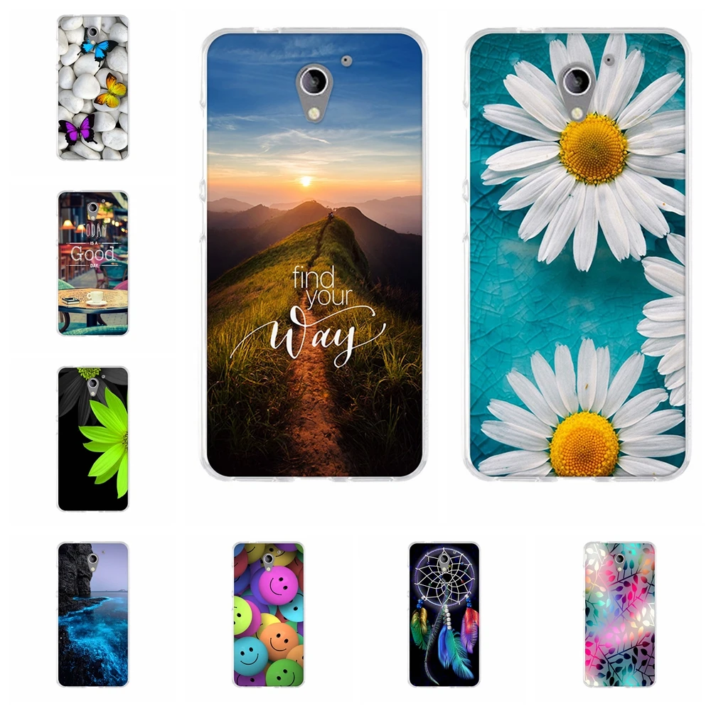 

For ZTE Blade A510 A 510 Case Soft TPU Silicone For ZTE A510 a510 Cover House Patterned For ZTE BA510 Blade A510 A 510 Bumper