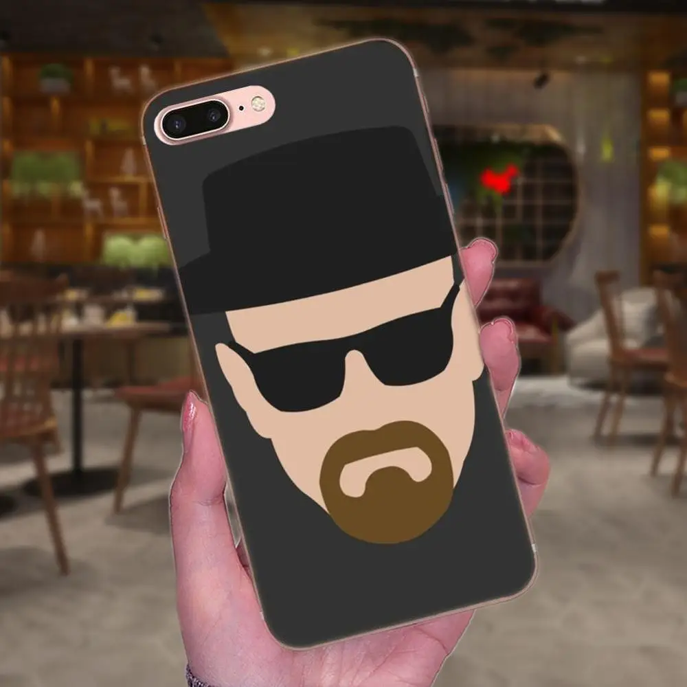as picture Для HUAWEI Mate 7 8 9 10 20 P8 P9 P10 P20 P30 Lite Plus Pro Чехлы для сотовых телефонов из мягкой искусственной кожи с принтом «во все тяжкие» химии Уолтер - Цвет: as picture