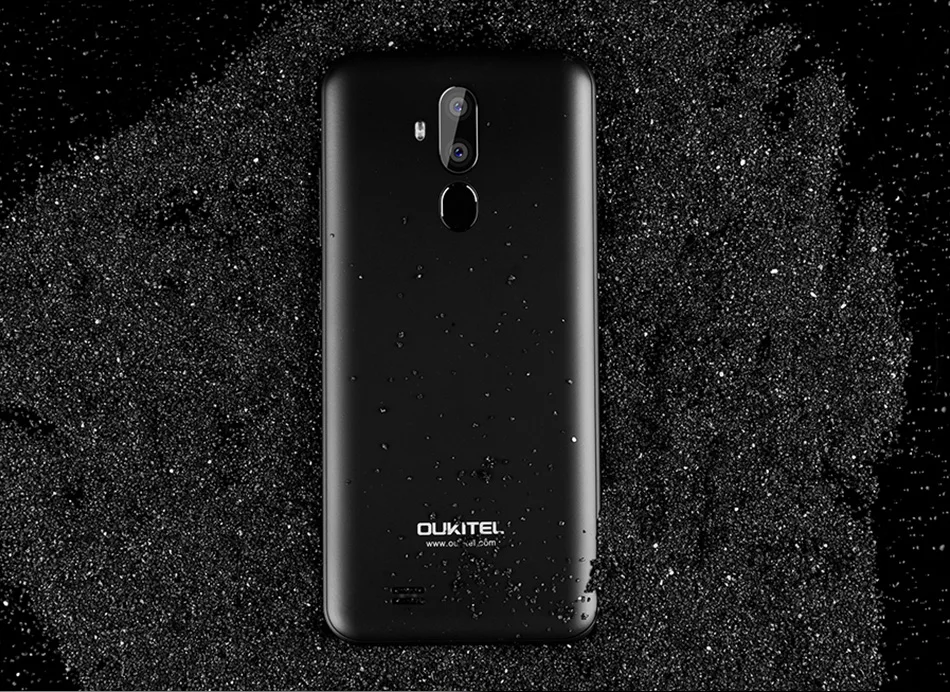 OUKITEL C12 MT6580 четырехъядерный смартфон Face ID 6,1" 19:9 8 Мп+ 2 МП 2 Гб ОЗУ 16 Гб ПЗУ Android 8,1 3300 мАч мобильный телефон с отпечатком пальца