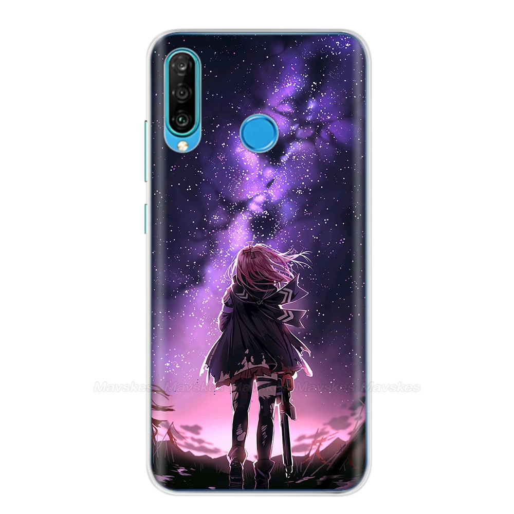 Для huawei P30 Lite Чехлы Силиконовые Мягкие ТПУ задняя крышка для Funda huawei P30 Lite Pro P30Lite P30Pro P 30 чехол для телефона Couqe - Цвет: 43