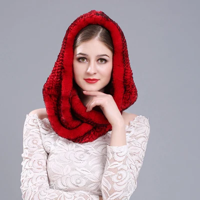 1 Ismtide, шапки из натурального меха кролика и норки, зимние шарфы, шапки, зимние шапки для женщин, шапки-бини из натурального меха кролика для женщин - Цвет: 1