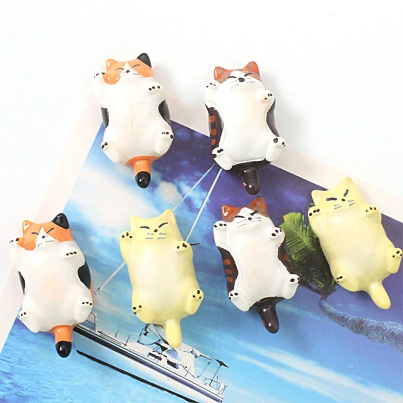 

1Pcs Cute Japanese Style World Famous Cats Cartoon Kids Education Fridge Magnets Souvenir Blackboard Magnetic Stickers