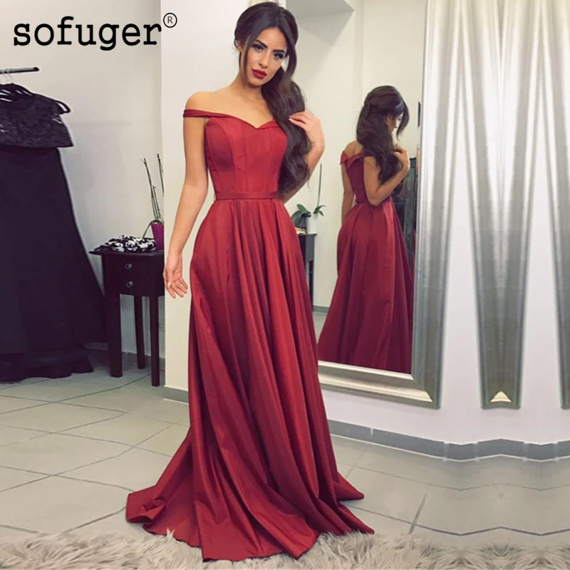 

Burgundy Satin Special Occasion Dress Bridesmaid Dresses A line Sweetheart Zipper Wedding Party Dresses Sleeveless Formal