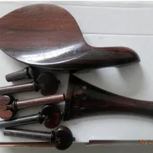 Новое Лучшее качество роза дерево скрипки части/скрипка фитинг 4/4 Размер