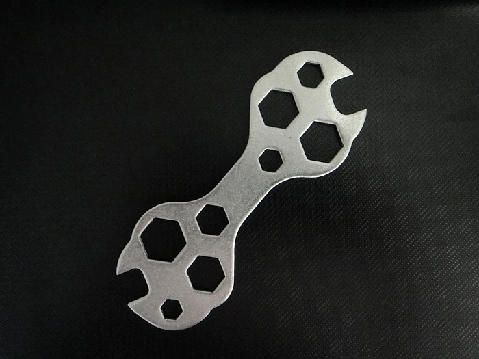 

5-17mm Bicycle Cycling Bike Wrench Steel Hexagon Spanner Repair Tool Kits Multifunction Wrench Flat Spanner