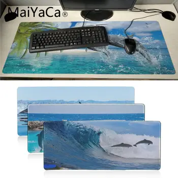

MaiYaCa Flock of jumping dolphins Customized MousePads Computer Laptop Anime Mouse Mat laptop gaming mouse pad gamer play mats