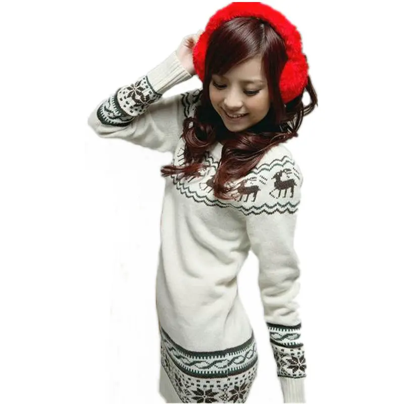 

2019 Autumn New Fashion Korean Style Women Sweater Deerle Pullover Women Long Sleeve O-neck Knitted Sweaters 364