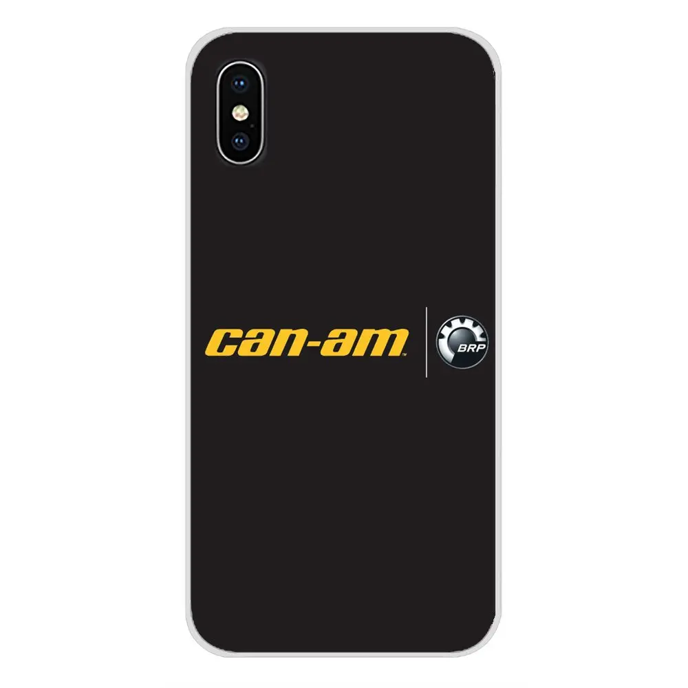 

For Apple iPhone X XR XS MAX 4 4S 5 5S 5C SE 6 6S 7 8 Plus ipod touch 5 6 Accessories Phone Shell Covers BRP Can Am Can-am Team