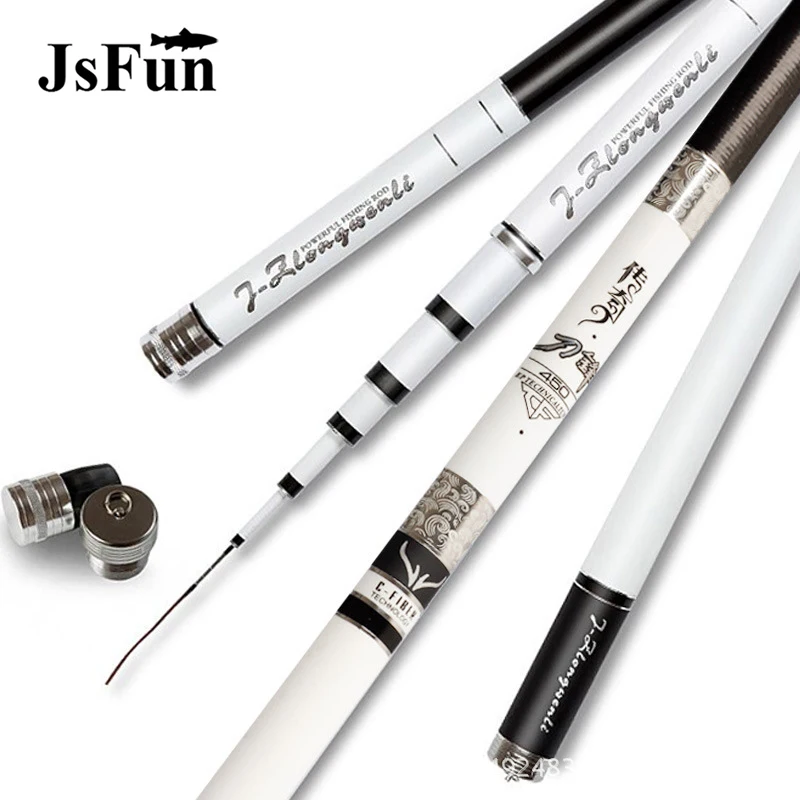 

3.6m 4.5m 5.4m 6.3m 7.2m Telescopic Spinning Fishing Rod Taiwan Stream Hand Pole High Carbon Super Hard Telescopic Rod YG29