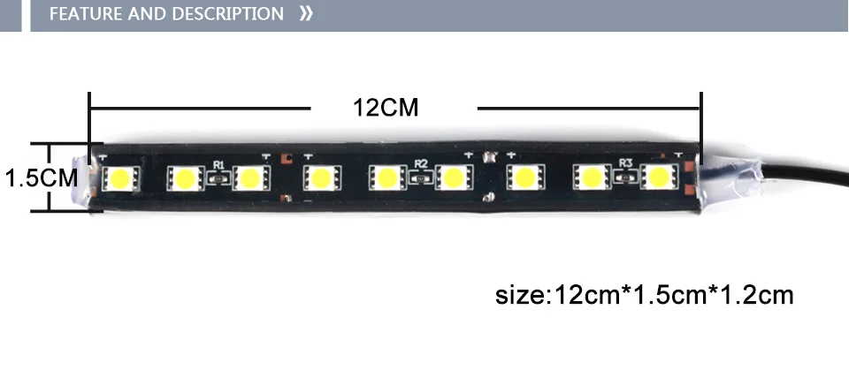 Gzkafolee 4 шт./2 шт. автоматический свет RDL 5050SMD декоративные лампы автомобиль свет Подсветка салона Тюнинг автомобилей 12 В