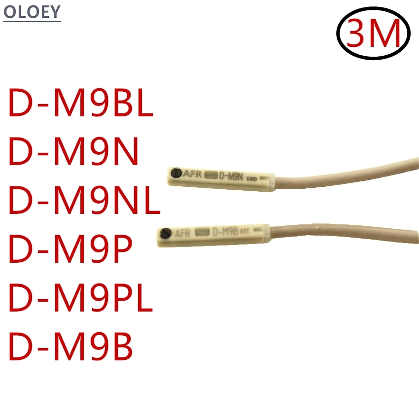 

Each SMC TYPE Pneumatic Air Cylinder Magnetic Reed Switch Sensor Solid State Auto Switch D-M9P D-M9B D-M9N D-M9BL D-M9NL D-M9PL