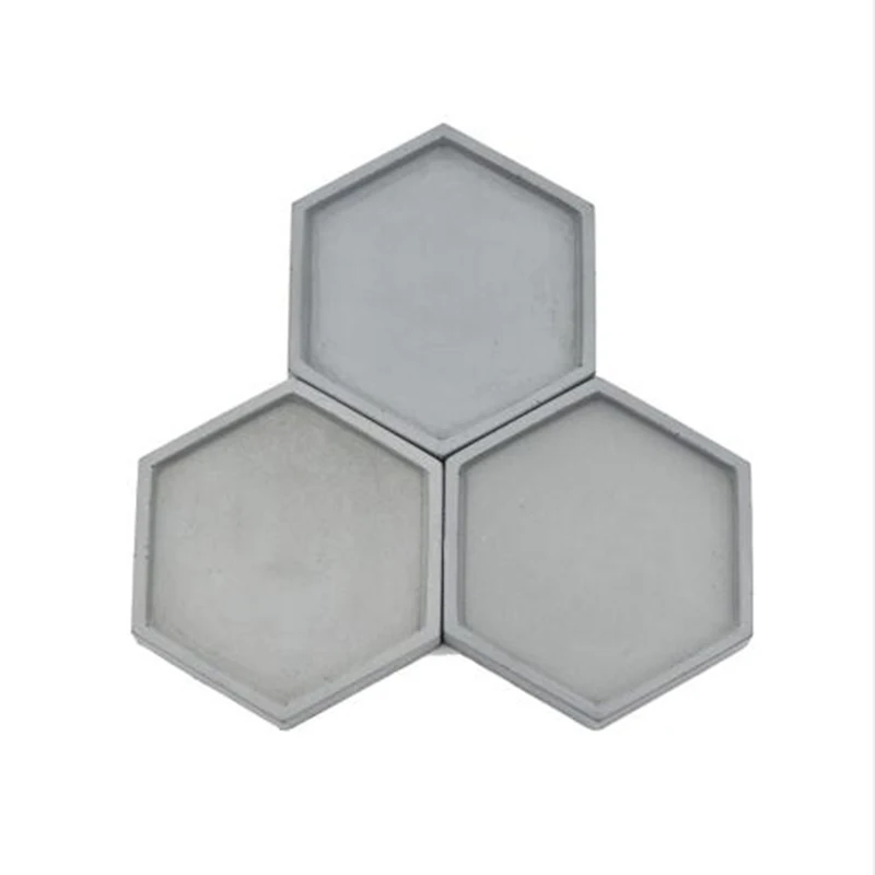 tray mould Геометрические формы для цветочных горшков, силиконовые формы для бетонных горшков, украшения для самодельного изготовления, формы для садовых горшков - Цвет: tray mould