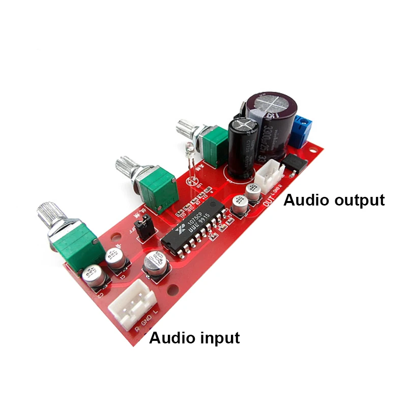 Lusya XR1075 BBE Тон аудио доска BBE предусилитель высокими частотами регулировки баса предусилитель доска DC 12 V-24 V AC 9-16 V T0743