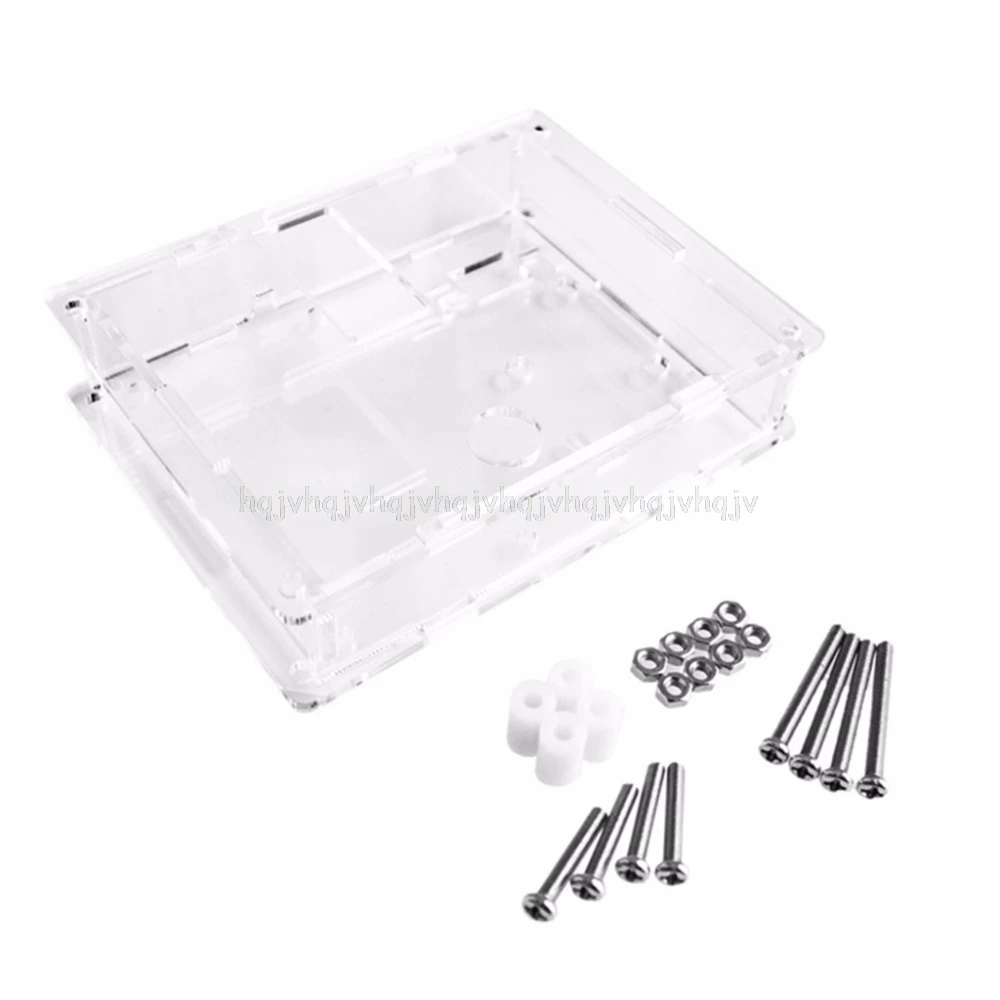 

Transparent Acrylic Case Shell Box For LCR-T4 ESR Transistor Tester Capacitance Tester Case Transistor Case JUL19 Dropship