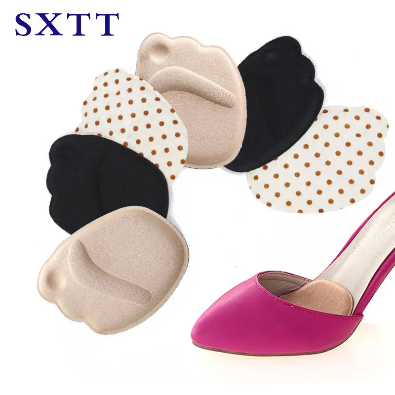 

SXTT Forefoot Insoles Shoes Sponge Pads High Heel Soft Insert Anti-Slip Foot Protection Pain Relief Women shoes insert