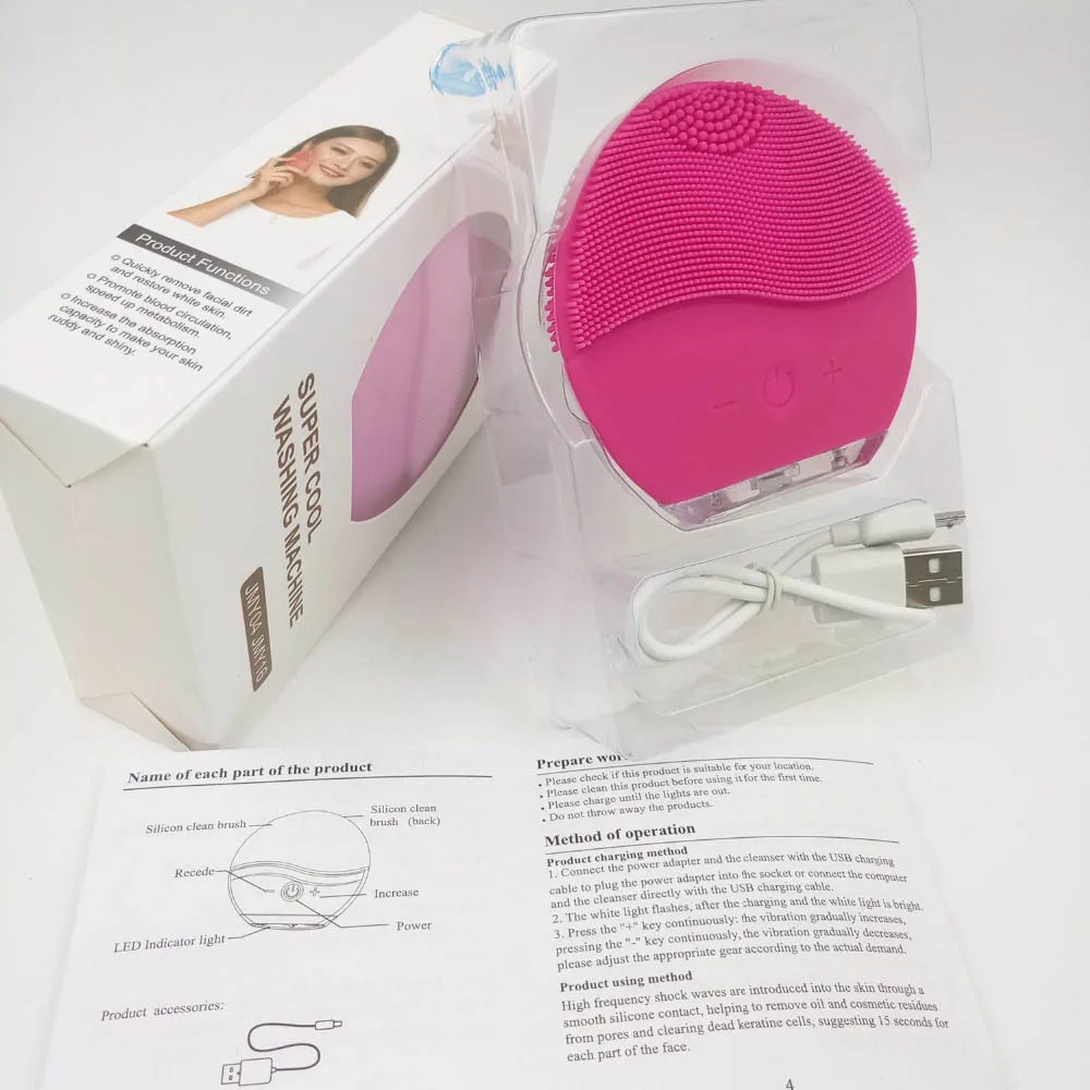 dwaterproof água silicone dispositivos limpeza facial ferramentas