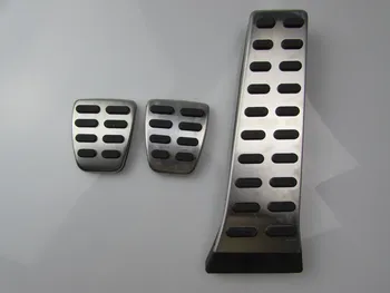 

Car Accelerator Gas Fuel Brake Clutch MT AT Foot Pedal Cover for KIA Sportage QL 2016 2018 for Hyundai Sonata Fe