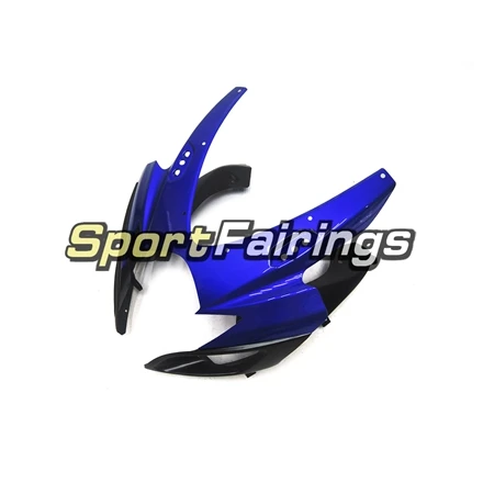 Мотоцикл впрыска ABS Пластик обтекатель Наборы для Suzuki GSXR600 GSXR750 K6 2006 2007 год 06-07 обтекатели сине-белые кузовов