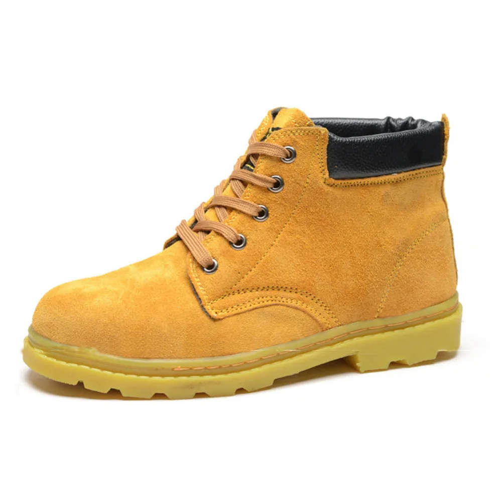 safety boots with metal sole