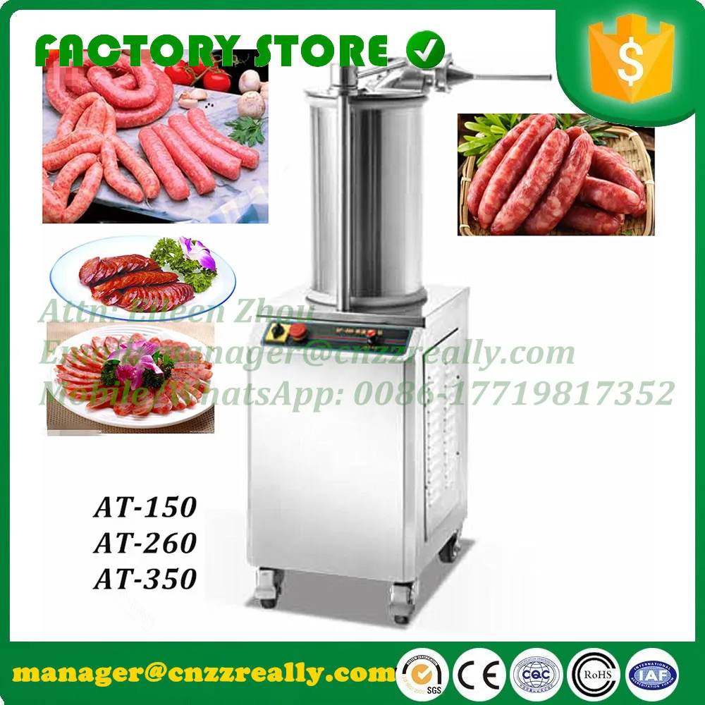 15L 26L 35L Capacity Commercial Sausage Stuffer Hydraulic Pressure