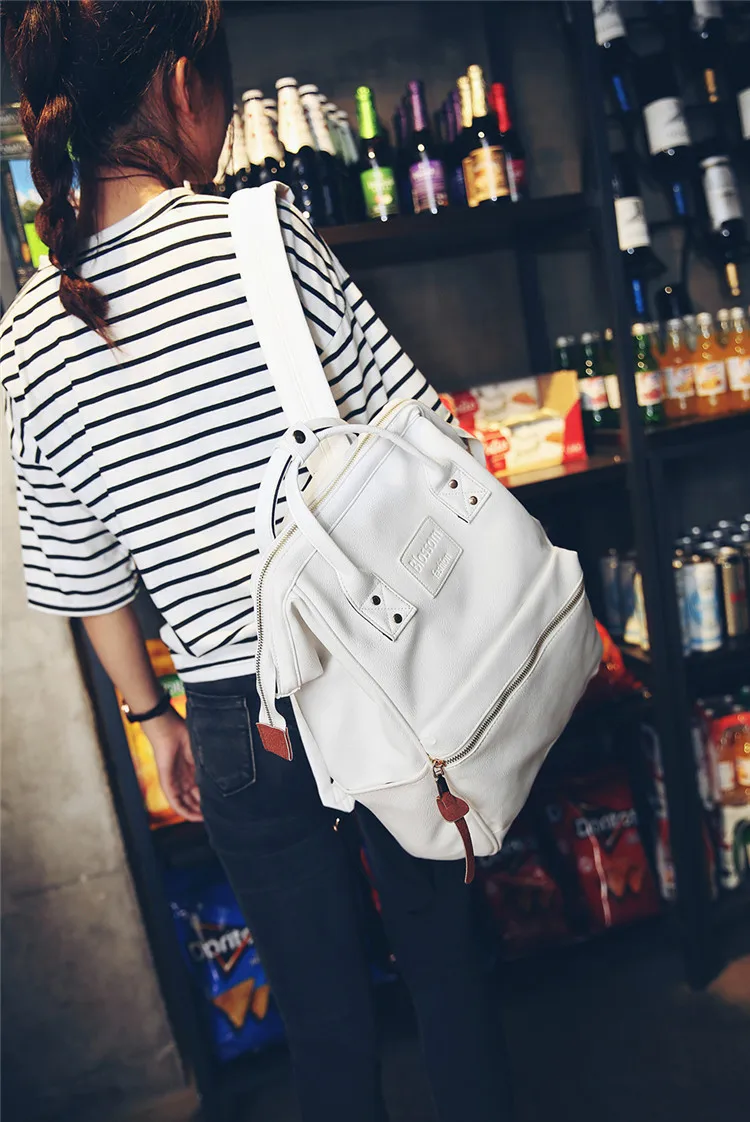 Fashion Mummy Diaper Bag Backpack Leather Waterproof Maternity Nappy Bag Large Capacity Travel Mother Handbag For Mom Baby Care (10)