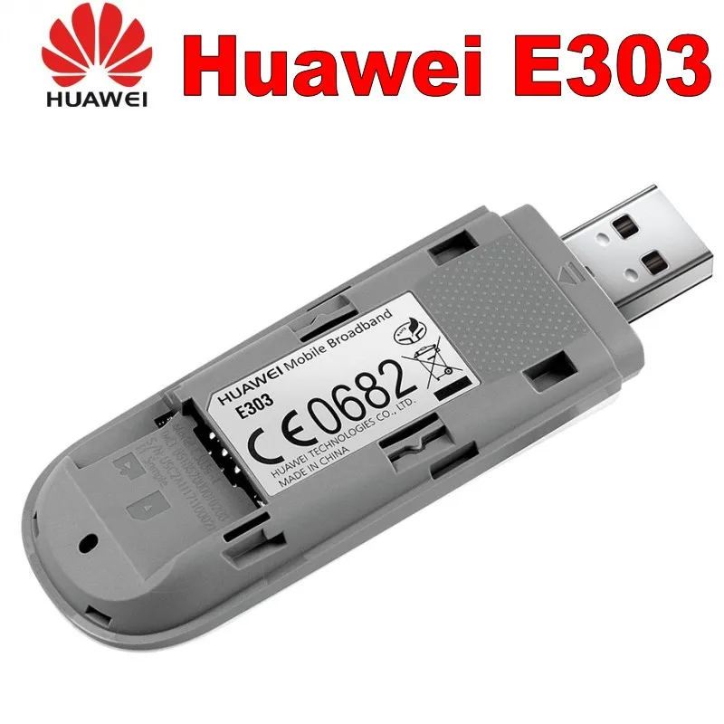 estante Deducir arpón Lot of 100pcs Unlocked New Original Huawei E303 3G USB Modem 7.2 Mbps UMTS  Mobile Broadband 3G Modem Dongle 3G Stick PK E353, E3