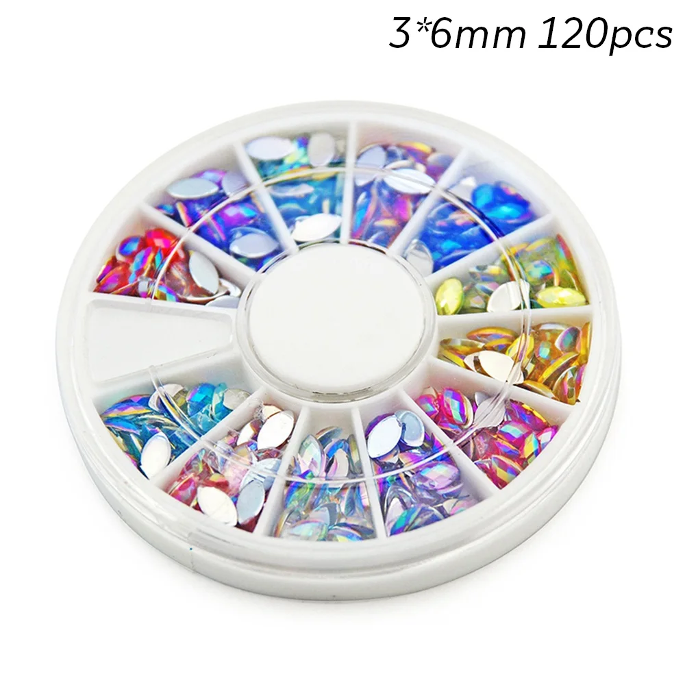 11 Стразы для ногтей Rolabling Star Rainbow Diamond, акриловые украшения, аксессуары для ногтей, маникюрные Стразы - Цвет: 11
