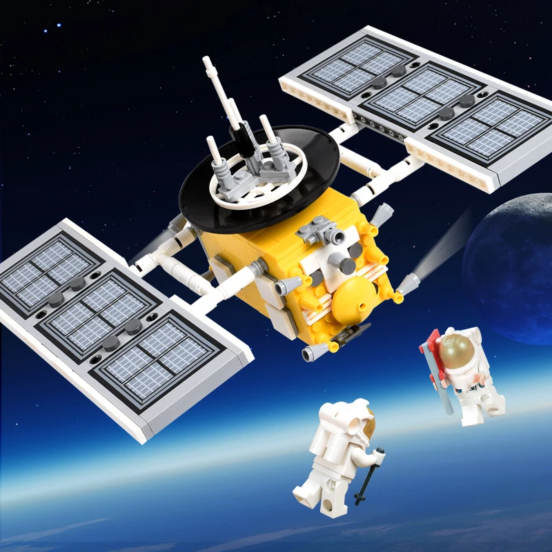 

Newest City Space Shuttle Model Block Rocket Satellite Station Technic Building Blocks DIY Bricks Building Toy for Children Gift