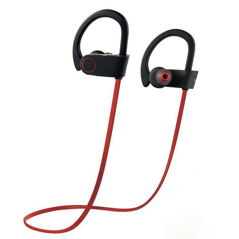 Водонепроницаемый IPX7 гарнитура Bluetooth спортивные наушники беспроводные ушные крючки музыкальные стерео наушники Встроенный микрофон