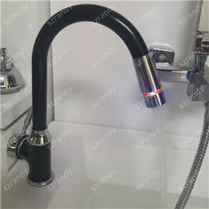 single red color Датчик температуры 3 цвета светодиодный аэратор крана - Цвет: single red color