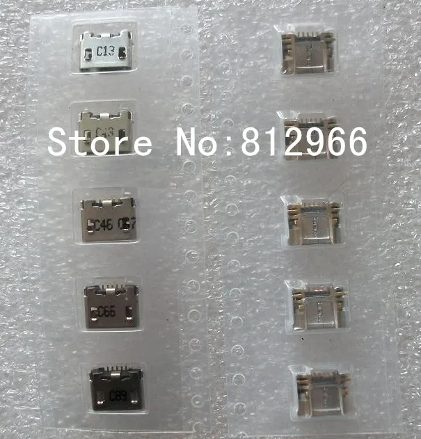 10PCS/LOT Original new USB charger charging connector for Nokia lumia 610 N610 plug dock port | Мобильные телефоны и