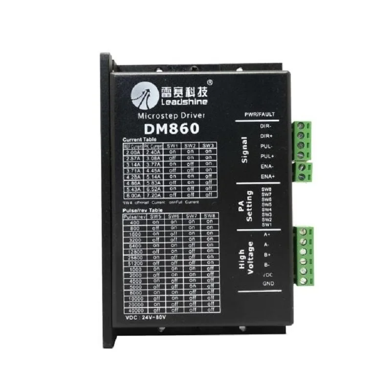 

Leadshine Microstep driver DM860 Digital Stepper Drive