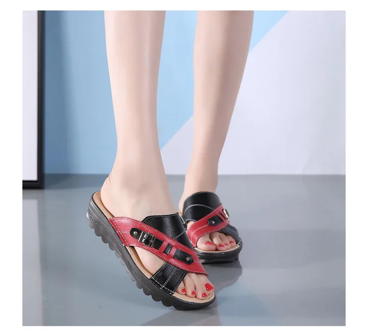AH 1793-2019 Genuine Leather New Women Sandals-13