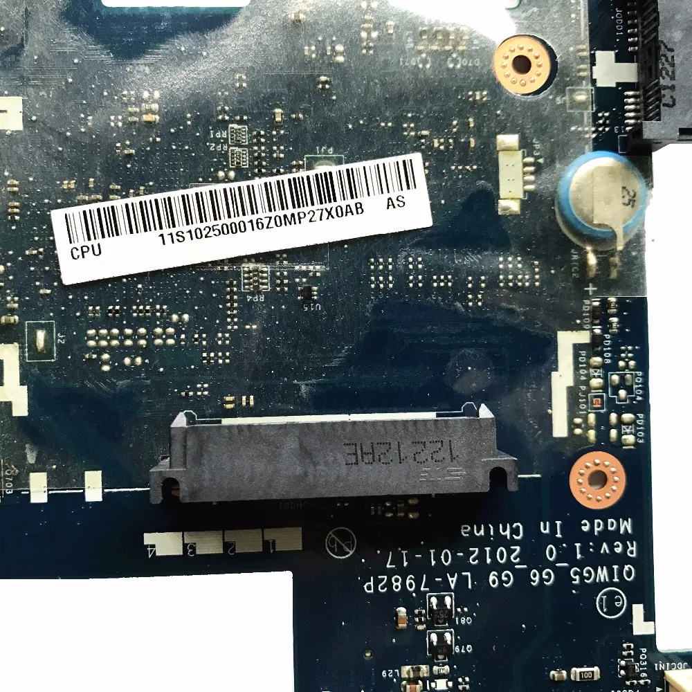 Для lenovo G480 Материнская плата ноутбука QIWG5_G6_G9 LA-7982P протестированы
