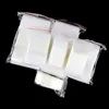 100PCS PE Clear Plastic Writing Ziplock Packaging Bag DIY Thick Antioxidant Jewelry Date Note Food Snack Spice Storage Pouches 4
